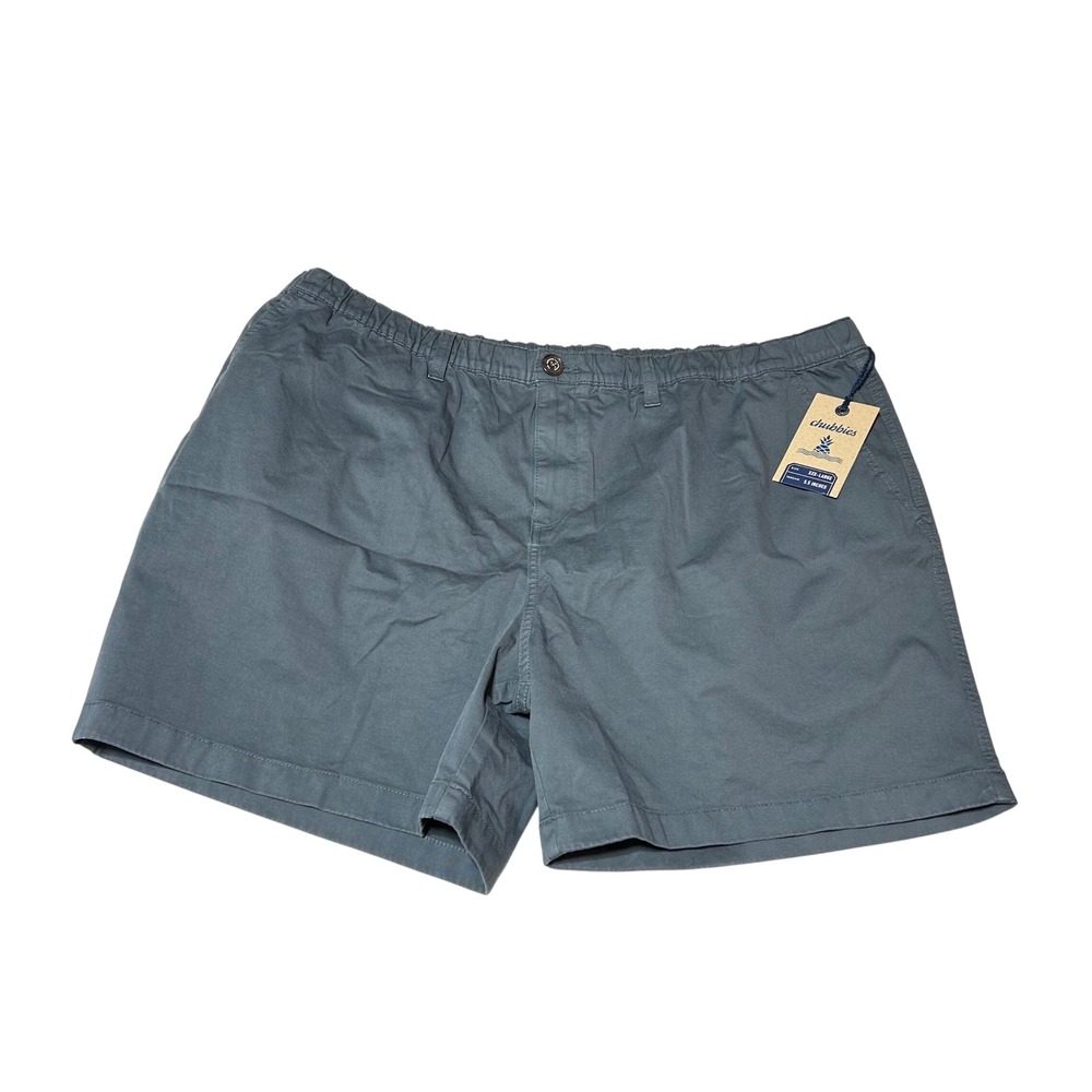 Chubbies The Musts 5.5 Originals Stretch Twill‎ Shorts Mens XXXL Grey 001095-017